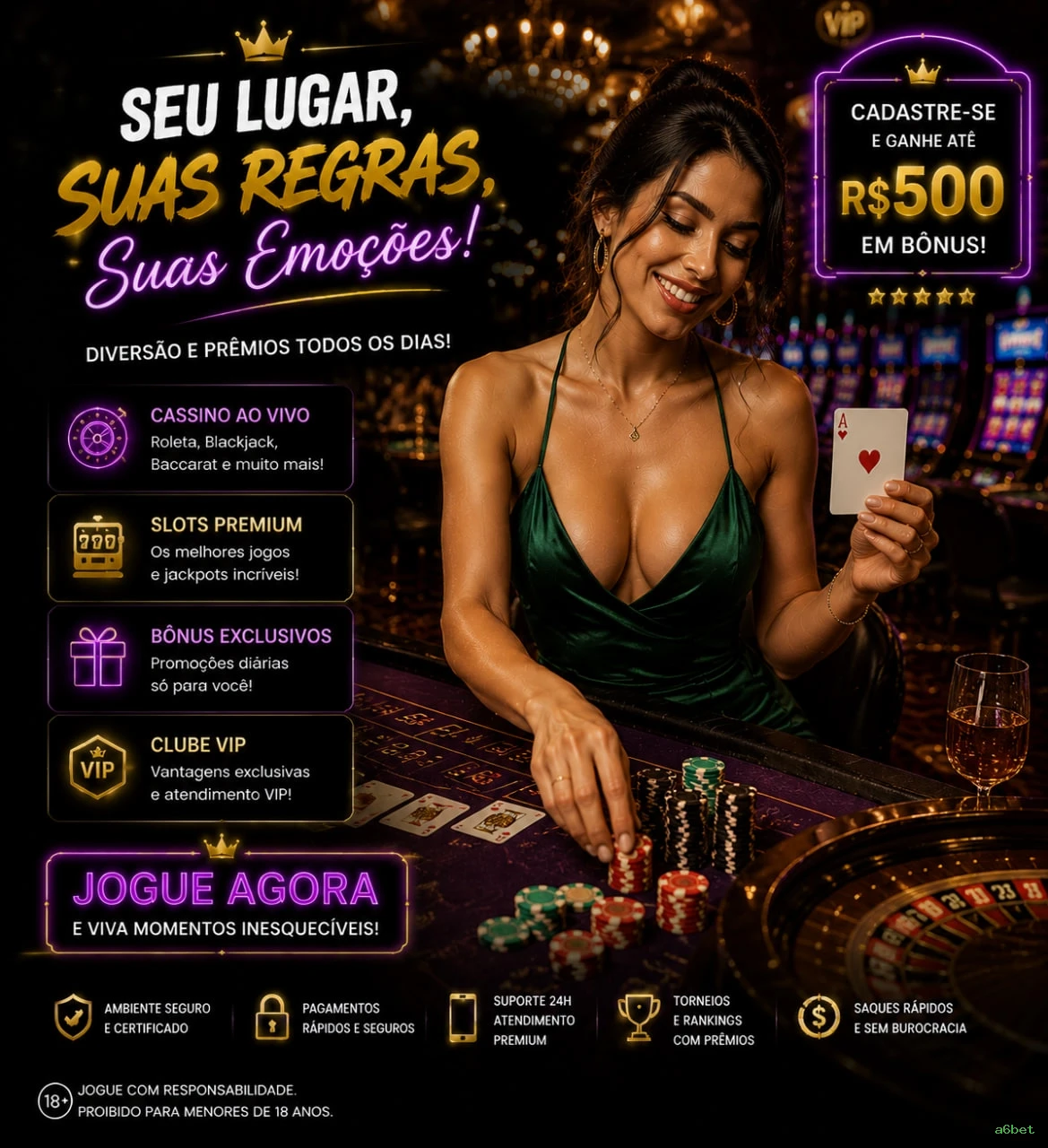 Certificações de segurança e licenças da a6bet